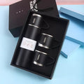 Vacuum Flask Set with 3 Stainless Steel Cups