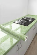 Green Marble Wallpaper (200x60 cm)