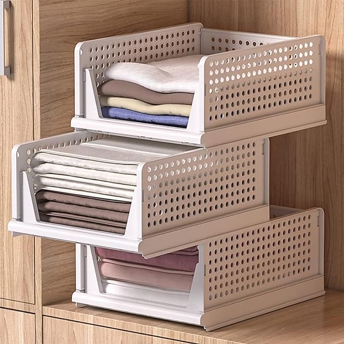 3-Tier Sliding Clothes Drawer