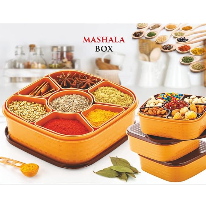 7 Section Masala Box